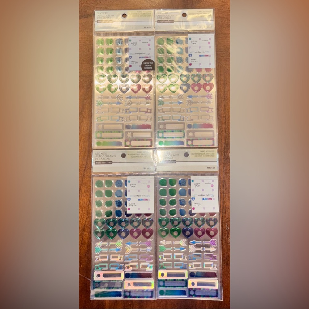 Recollections Planner Stickers 4 pk
